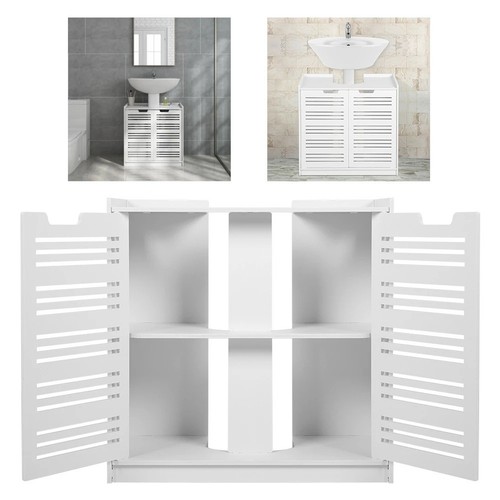 White stylish bathroom - bathroom, cabinet