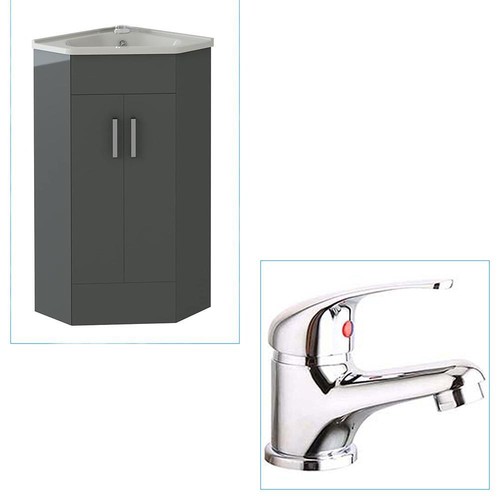 Cabinet vanity unit sink - unit,