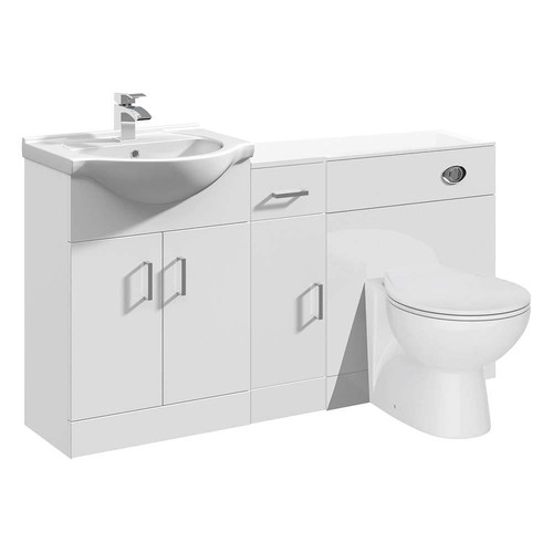 Vanity unit with combined sink - vanity,