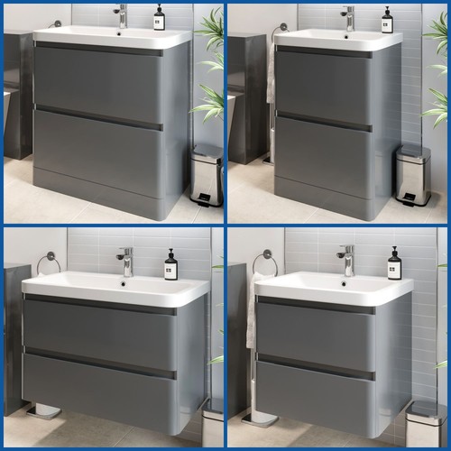 Modern bathroom vanity unit - modern,