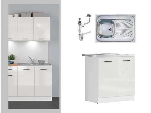 Kitchen sink unit with - kitchen,