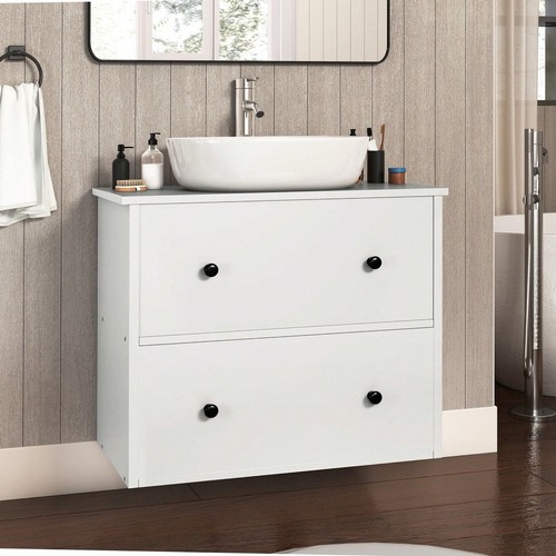 White under sink bathroom - white,