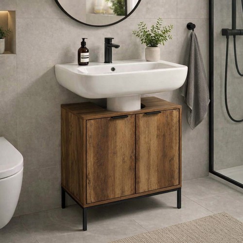 Bathroom cabinet under sink - cabinet,