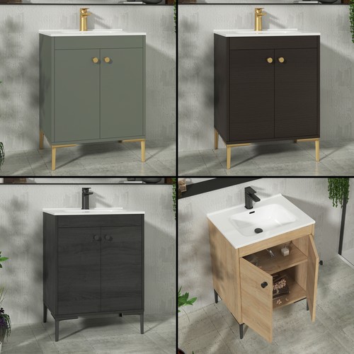 600mm floor standing bathroom - standing,