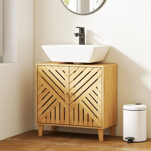 Bamboo freestanding under sink - bamboo,