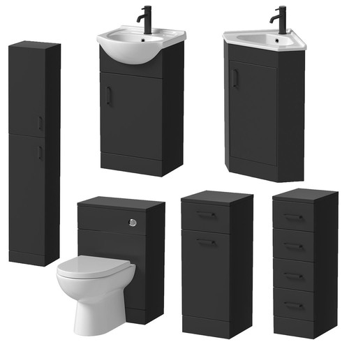 Bathroom vanity toilet storage - toilet,