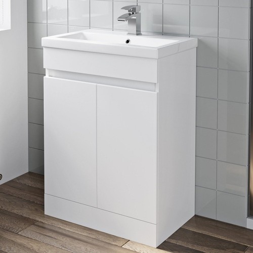 600mm freestanding vanity unit - 600mm,
