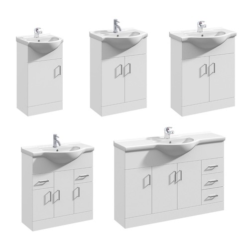 Bathroom basin vanity unit - vanity, &