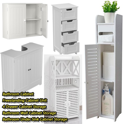 White under sink basin cabinet - under,