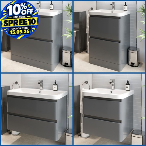 Modern bathroom vanity unit - bathroom,