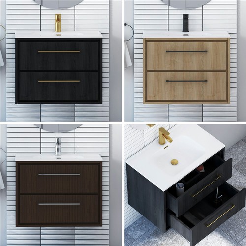 Wall hung bathroom - hung, vanity